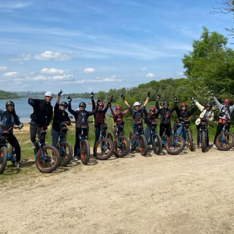 Lake trott balade trottinettes électriques