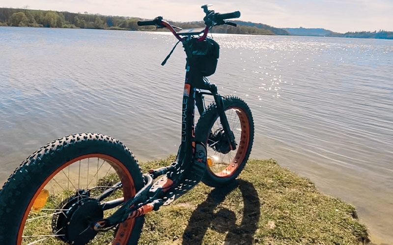 lake trott randonnées en trottinettes électrique