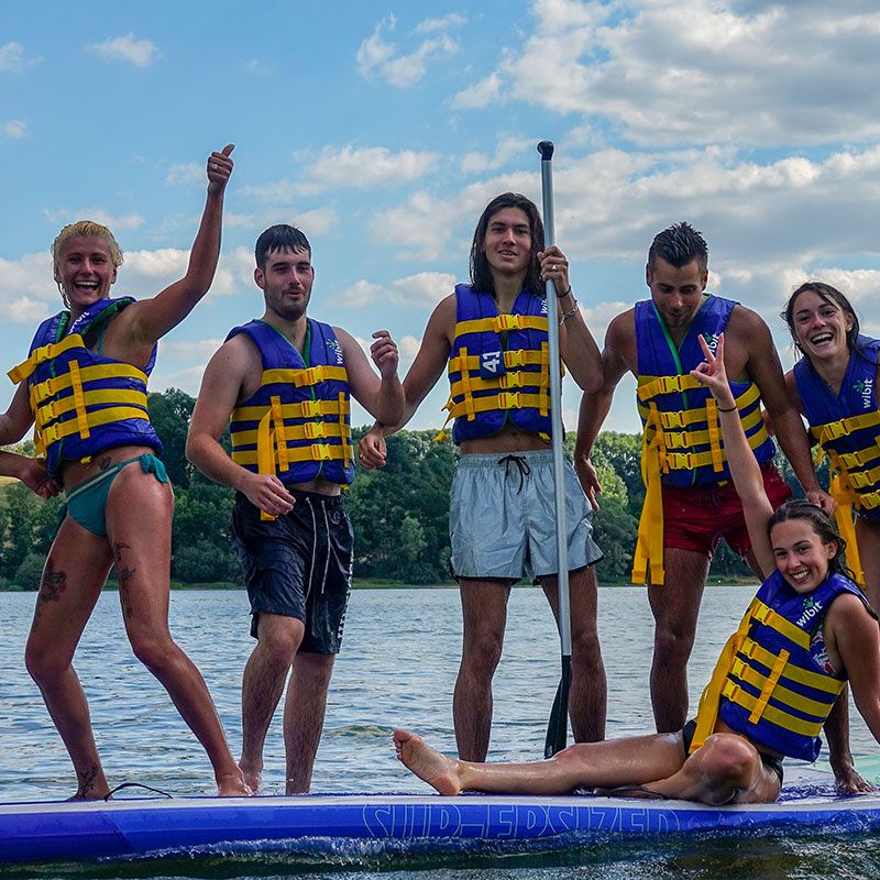 activité paddle lac de la liez en haute-marne